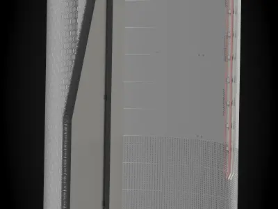 SpaceX Starship rocket 3D model