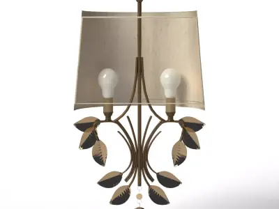 Alenya Light Gold Wall Sconce Low-poly 3D model