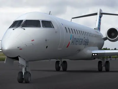  Bombardier CRJ700 American Eagle 