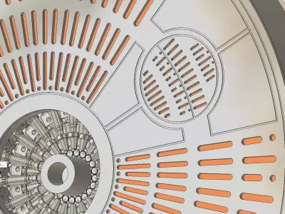 Light saber display stand based on carbonite chamber 3D print model