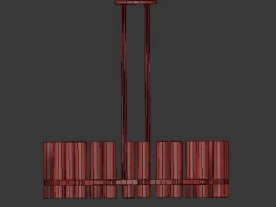 RAVELLE ROUND CHANDELIER 3D model