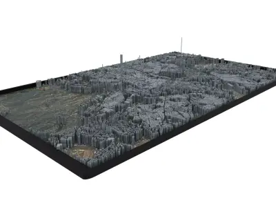 City of Madrid 3D model