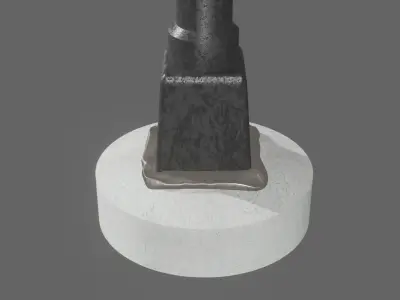 Traffic light 3D model 12
