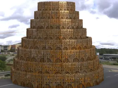 Babylon Tower of Babel 3D model