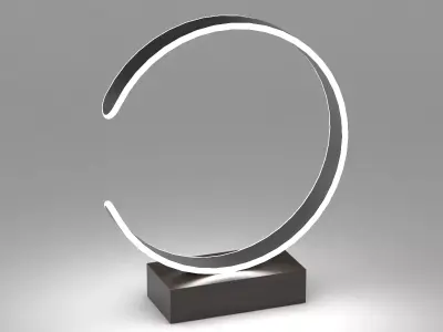 Table lamp - Hotel nightstand  3D model