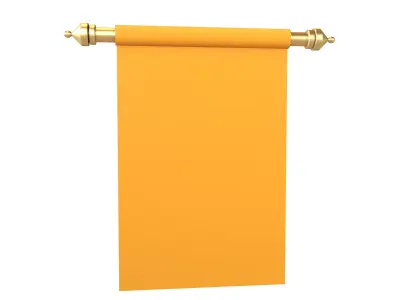 Pennant V1 007 Low-poly 3D model