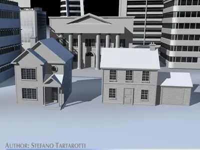 City pack 1 3D model