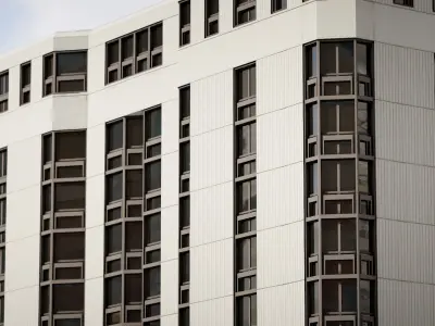 Background Building Pack Low-poly 3D model