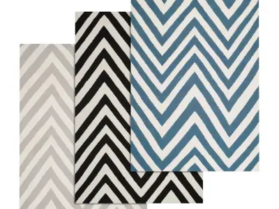 Rug Set 107 3D model
