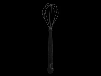 Whisk Kitchen v1 001 Low-poly 3D model