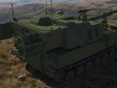  Military Howitzer M109A7 Paladin 