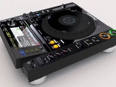 Pioneer cdj-2000 3D model