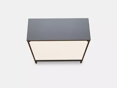 IDANAS Cabinet with bi-folding doors Low-poly 3D model