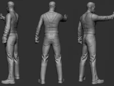 Blade Trinity 3D print model