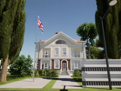 Victorian House 3D model