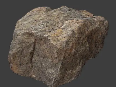 Sheila Stone Low-poly 3D model