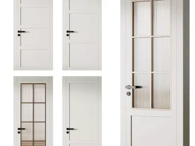 Interior Door 24 3D model