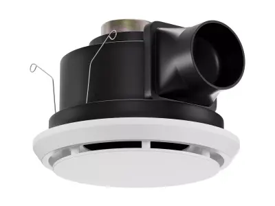 Lucci 200mm Designer Round Exhaust Fan 3D model