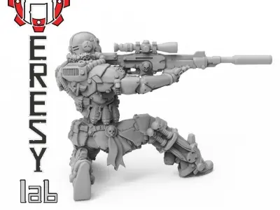 Heresylab - Assassin Black Phoenix 3D print model