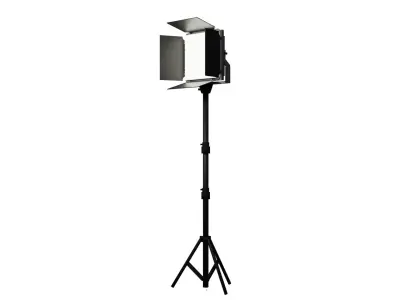 LED Light for Photography and Cinematography 3D Model 3D model