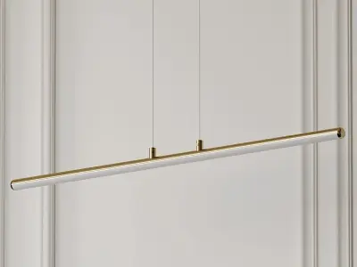 Light Rods LED Pendant 3D model