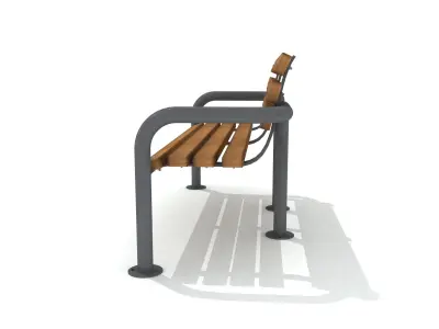 Outdoor Design Bench 10 3D model