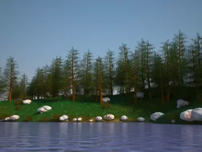 Landscape Model 02 3D model