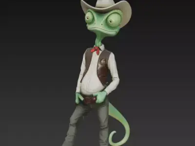 Rango 3D print model