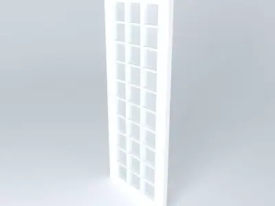 Glass door Free 3D model