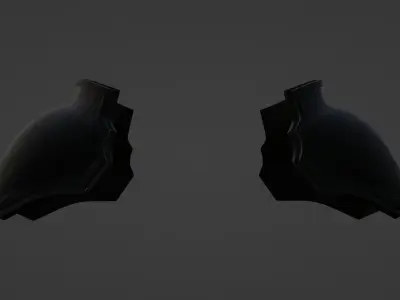 FF7 Crisis Core Reunion - Zack Fair Armor 3D print model