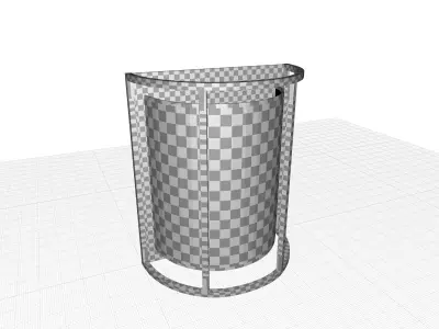 Bobby Light Dimmable - 2 Colour 3D model