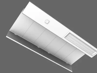 Sci Fi Lab Interior Modular 3D model