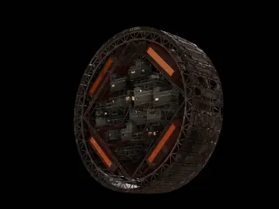 Ring City 3D model