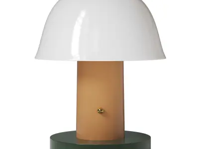 Setago Table Lamp By Andtradition 3D model