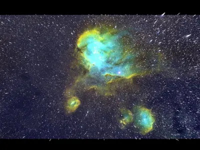 Running Chicken Nebula 3D model