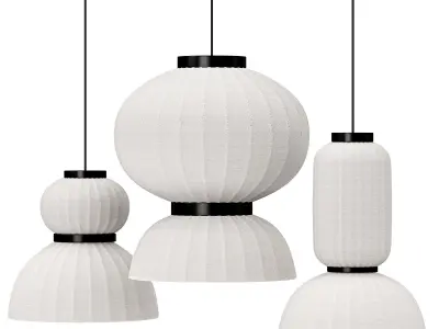 Renne Pendant Lights by Lightzey 3D model