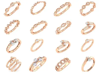 45 light wt band  3D Model Pack