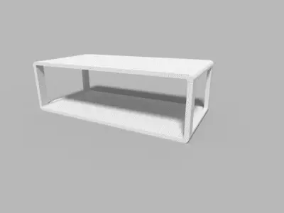 Table coffee Low-poly 3D model