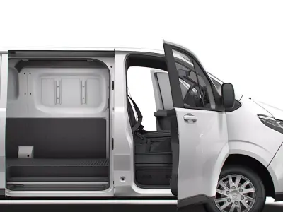 Iveco Fidato L2H1 HQ Interior 2026 3D model