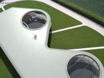  Drone Port with Drones 