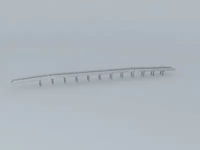 Pingtung Woodside Bridge Free 3D model