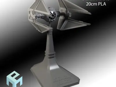 SW TIE Interceptor 3D print model