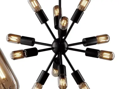 DELPHINE CHANDELIER By Elk Lighting 3D model