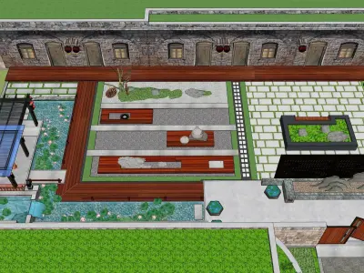 Sketchup Plaza 217 3D model