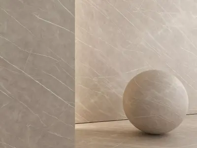 Beige Marble with fine veins Porcelain tiles 40 Texture