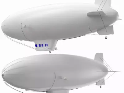 Blimp 3D model