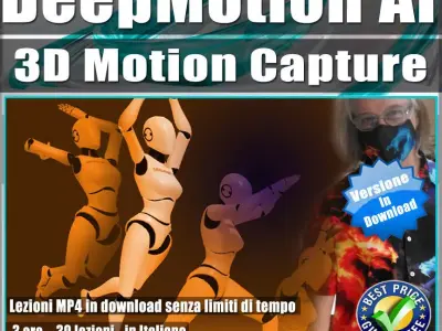 Deepmotion Ai 3D Motion Capture per Tutti Low-poly 3D model