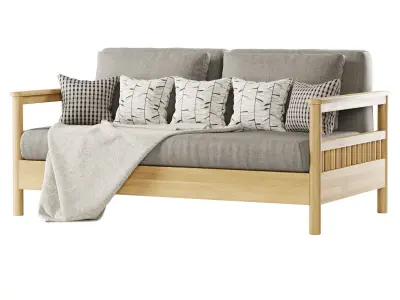 Tribeca outdoor sofa  3D model