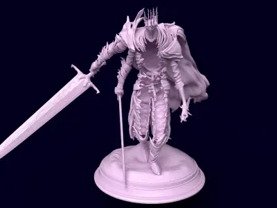 Elden Ring Nightreign Heolstor the Nightlord pose 1 and 4 Bonus 3D print model