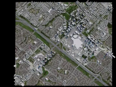 Mississauga - Canada 3D model
